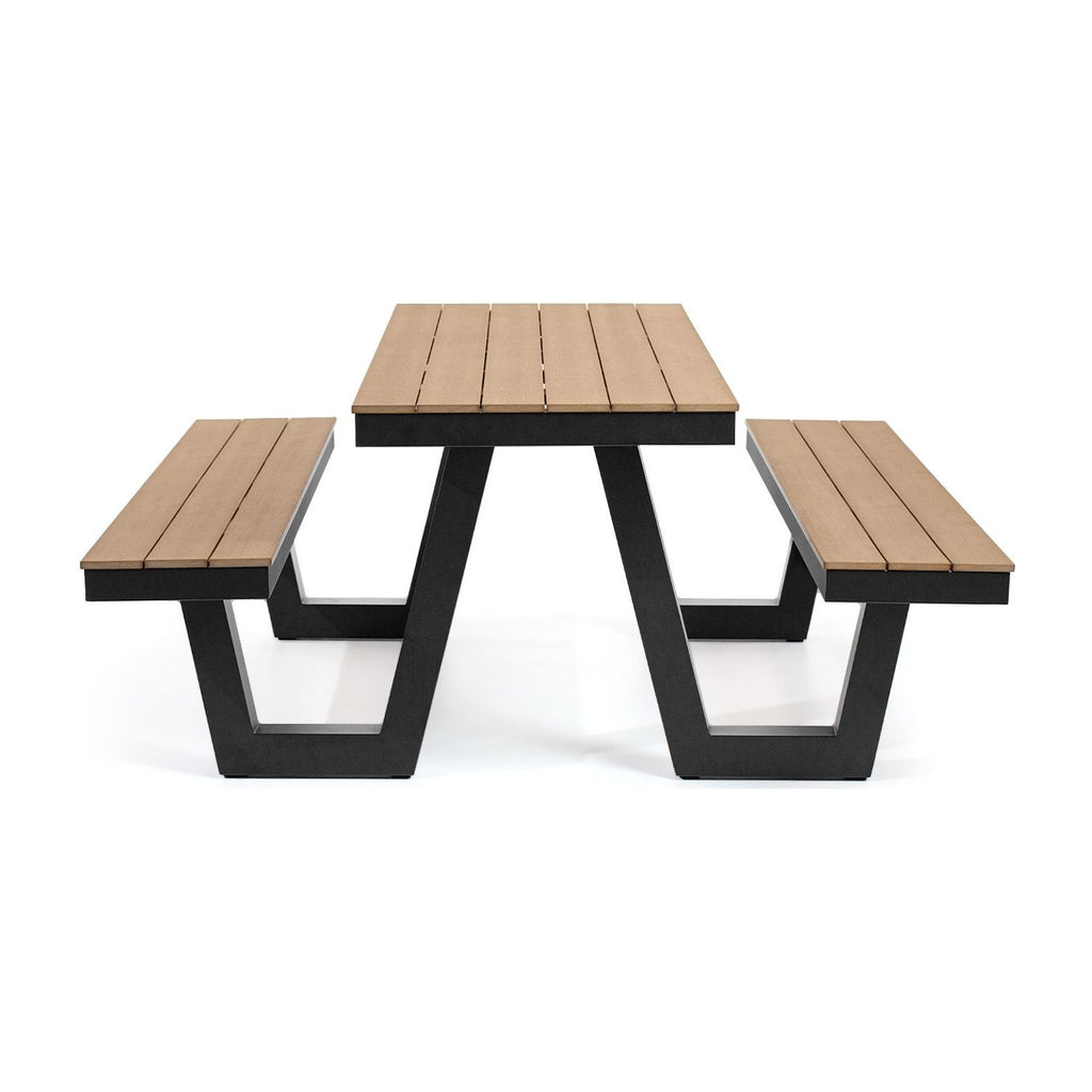 Ridge Outdoor Medium Picnic Table, view 3