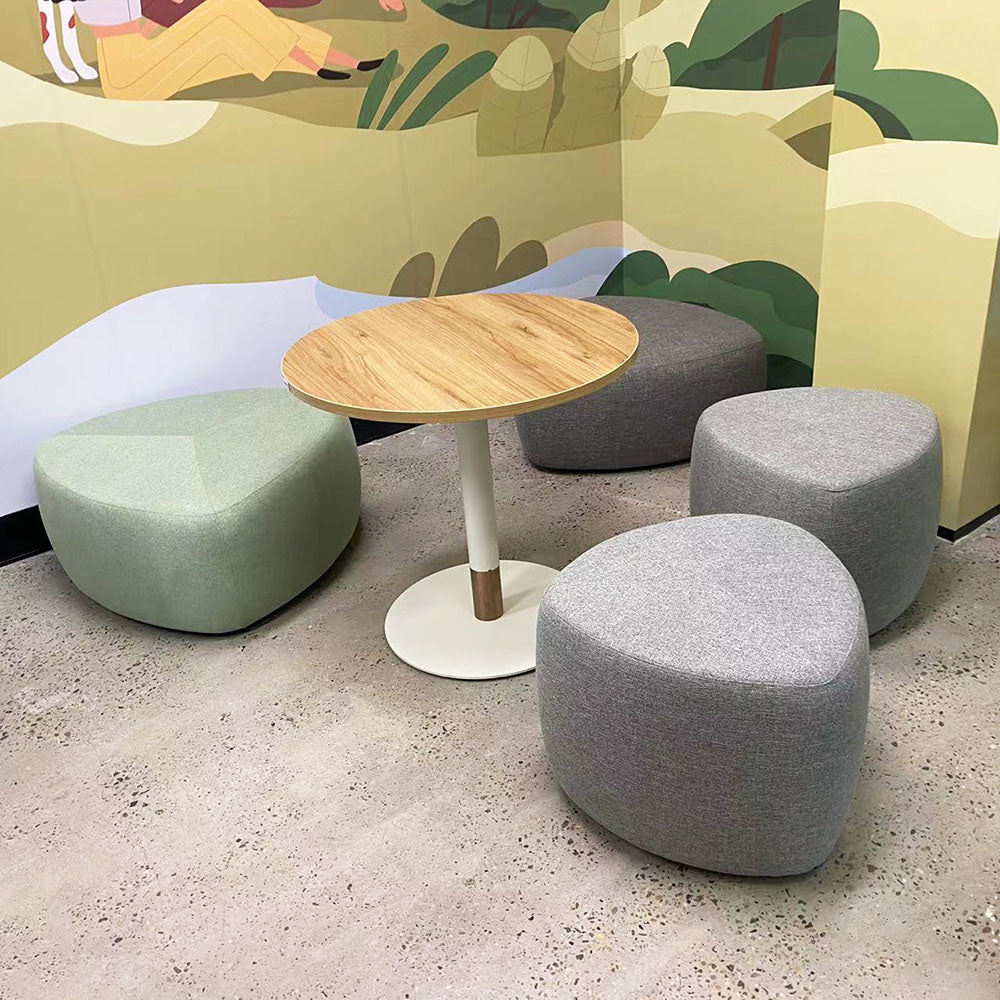 Rock Ottoman, view 2