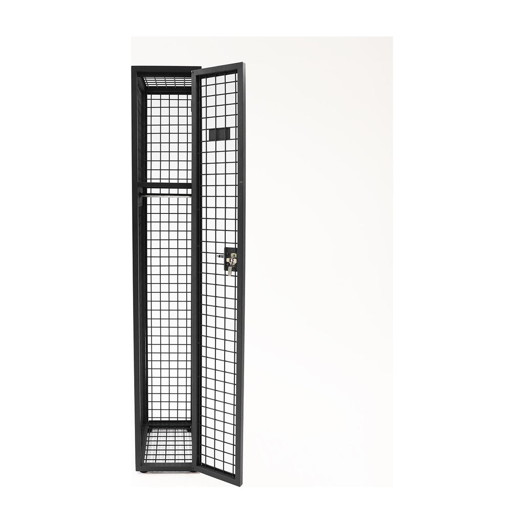 Steel Mesh Single Door Locker, view 2