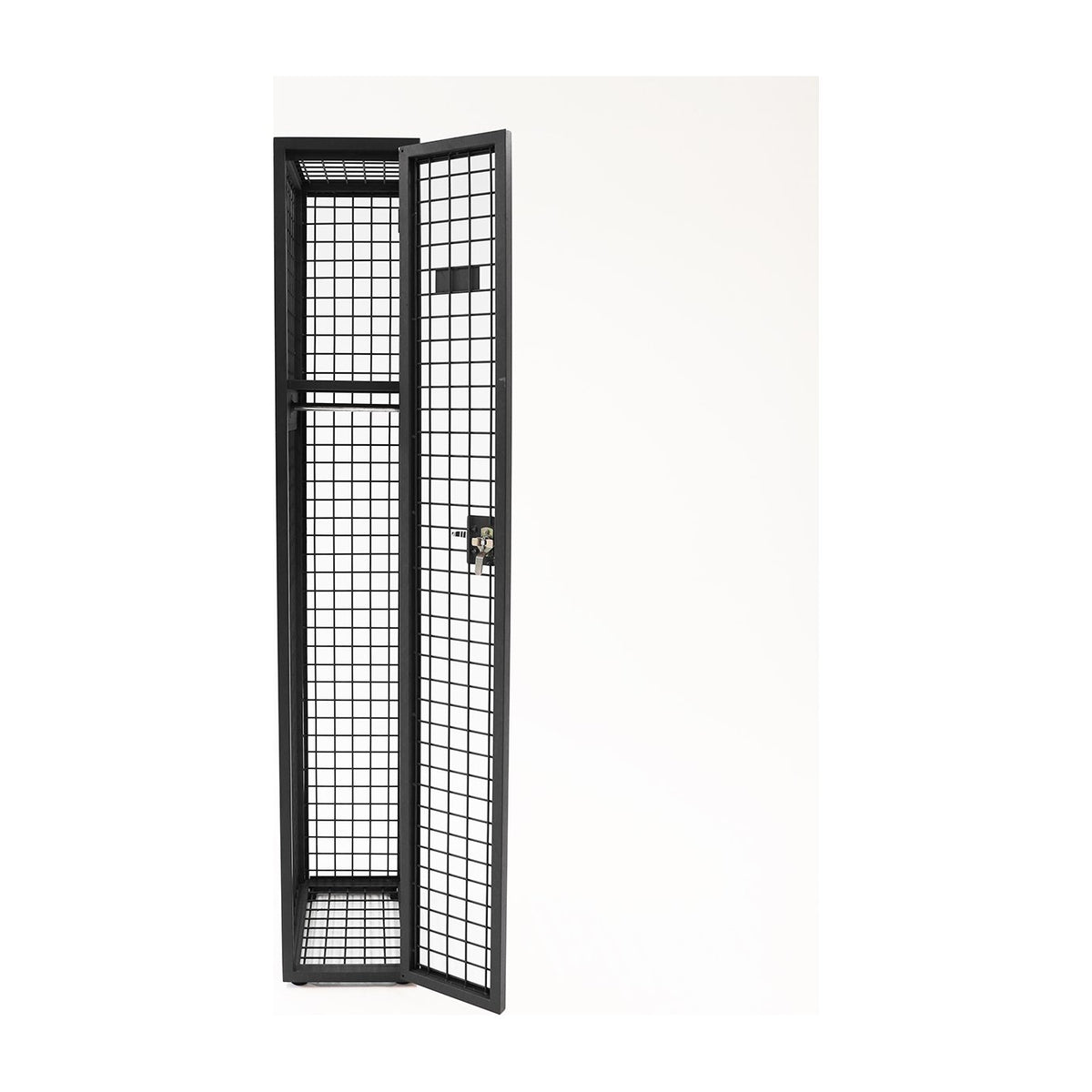 Steel Mesh Single Door Locker, view 2