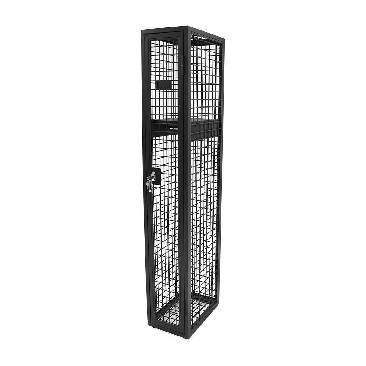 Steel Mesh Single Door Locker, view 4