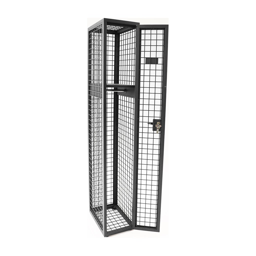 Steel Mesh Single Door Locker, view 5