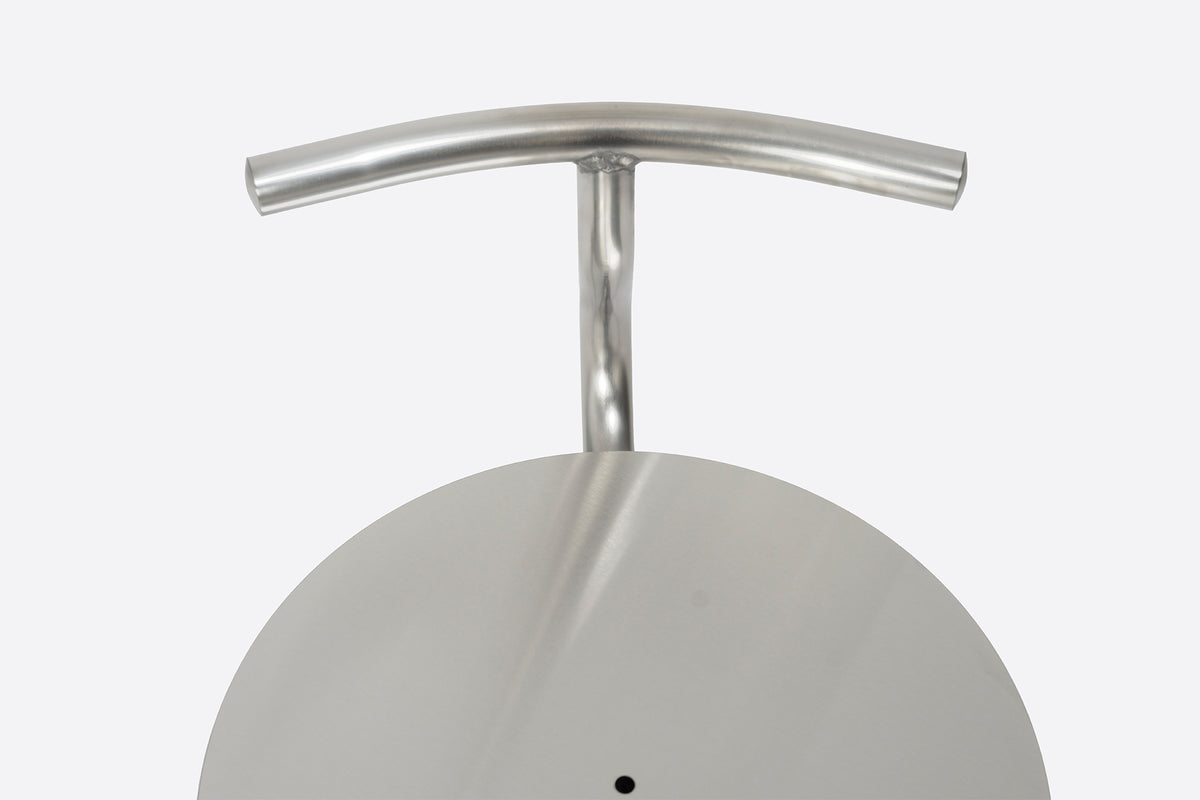 Tam Stainless Steel Stool by Ondarreta, view 7