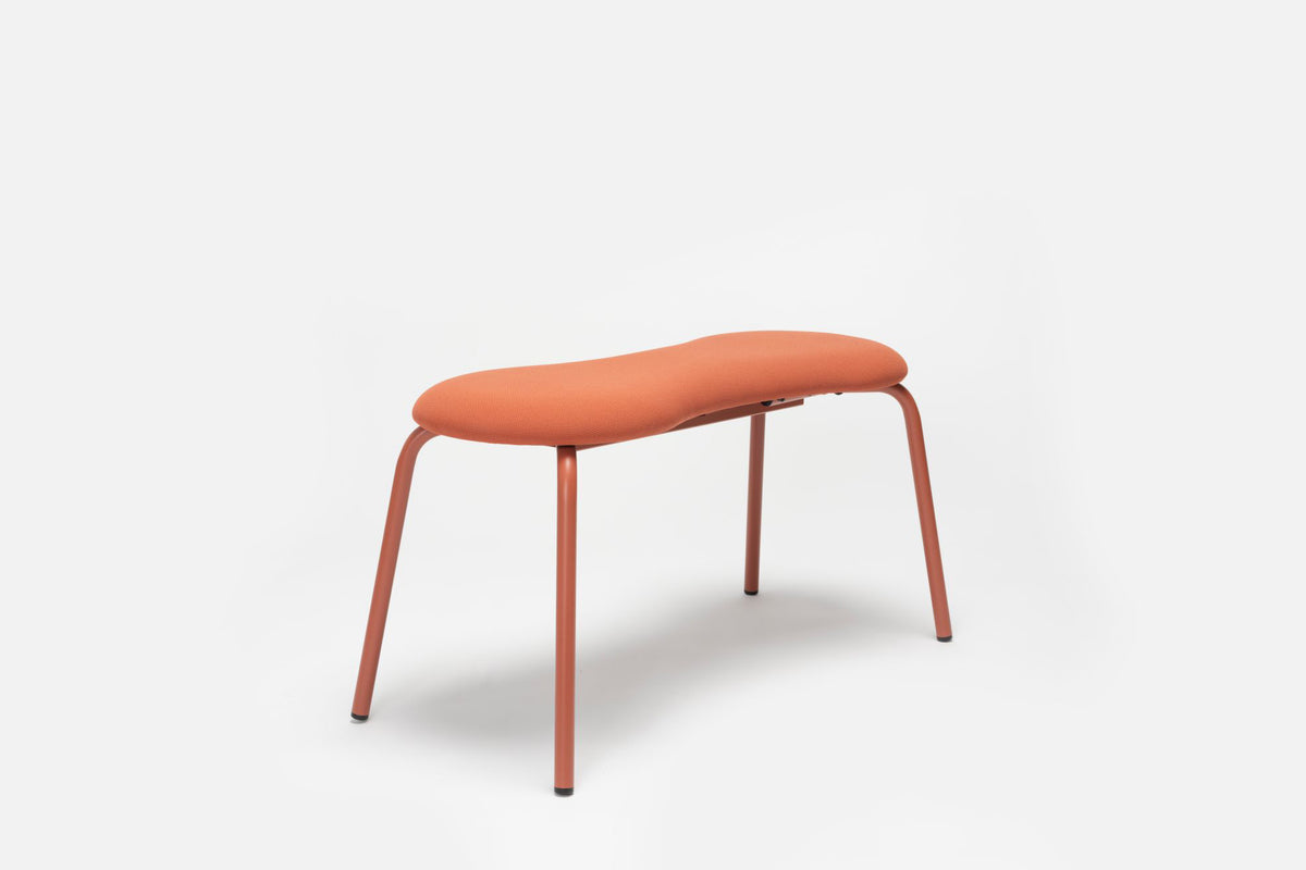 Tam Steel Bench H45 by Ondarreta, view 2