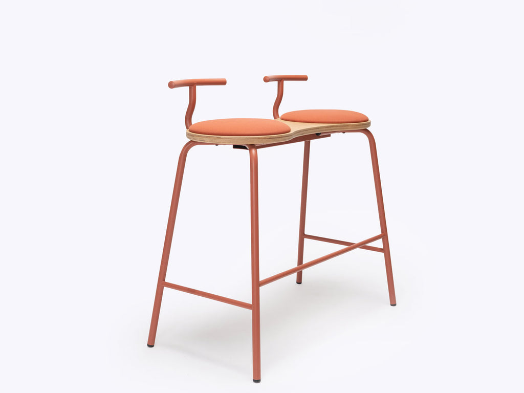 Tam Steel High Bench by Ondarreta, view 3