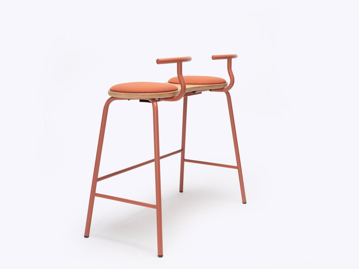 Tam Steel High Bench by Ondarreta, view 6