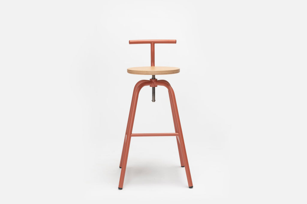 Tam Swivel Stool by Ondarreta, view 2