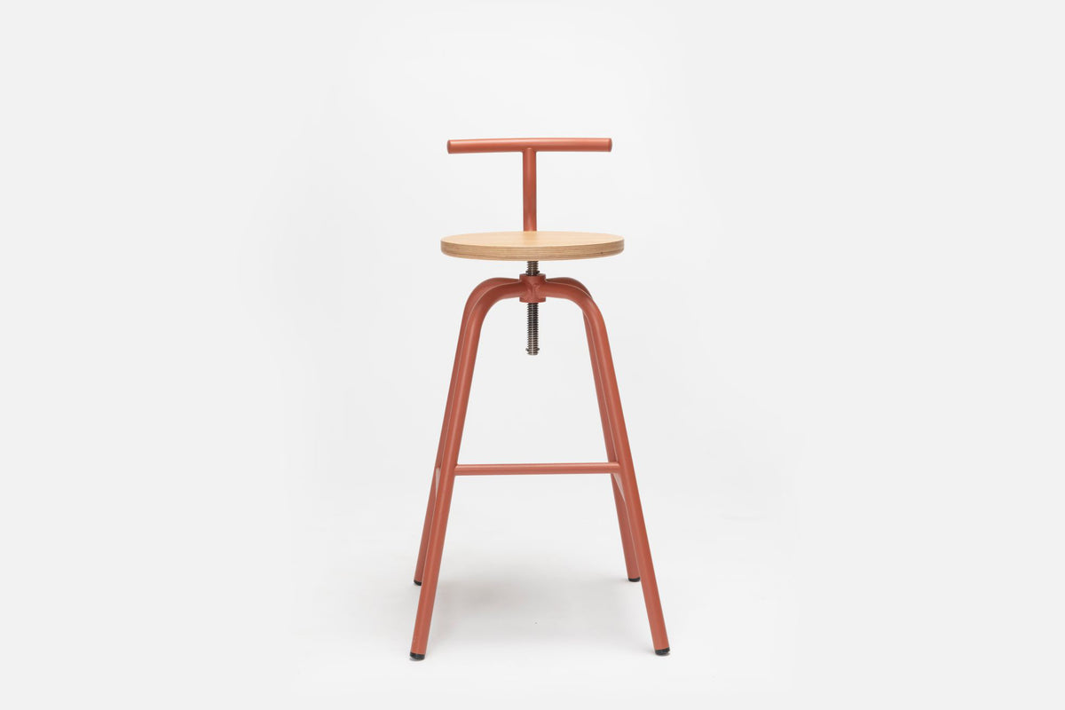 Tam Swivel Stool by Ondarreta, view 2