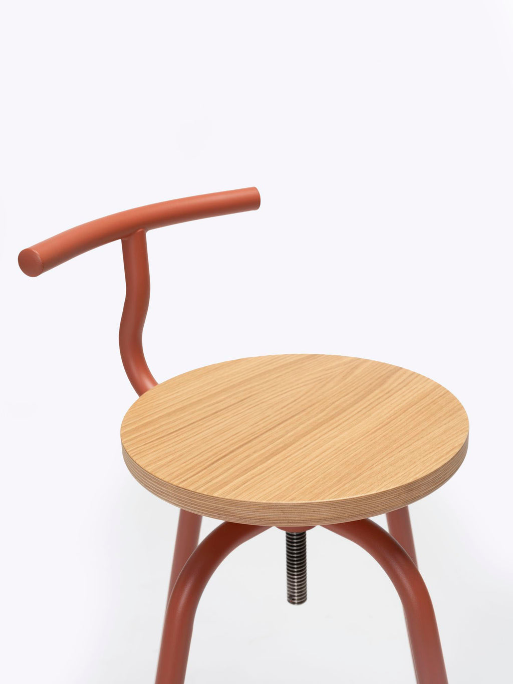 Tam Swivel Stool by Ondarreta, view 6