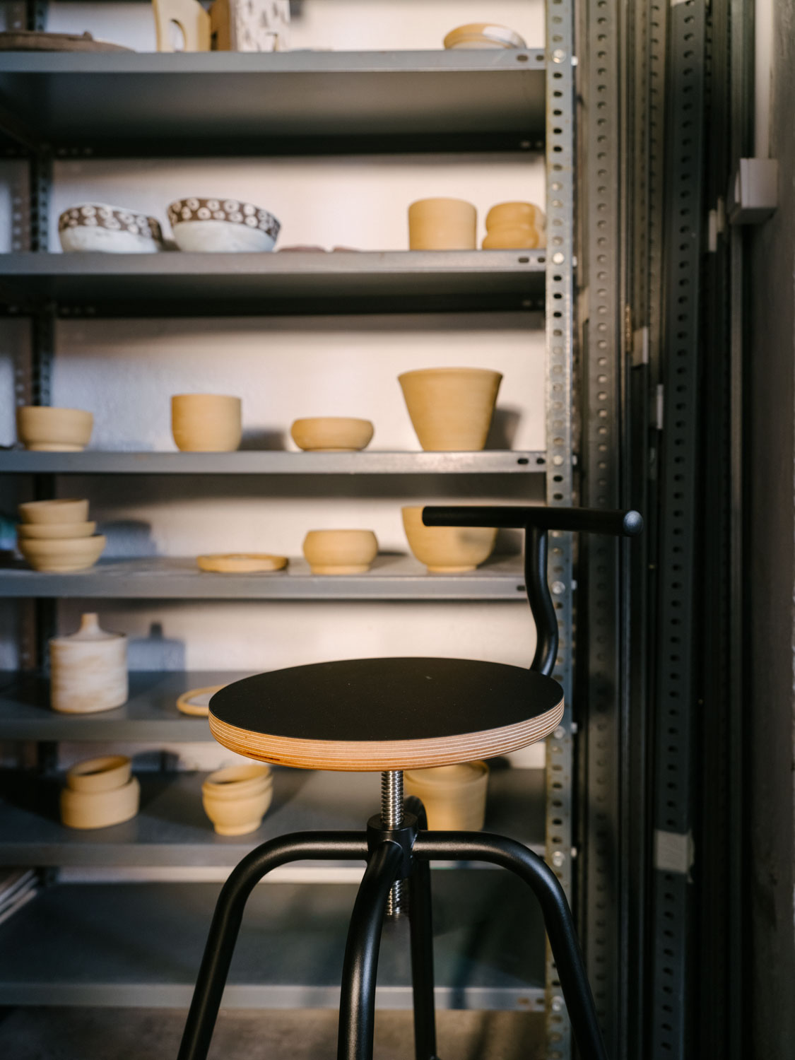 Tam Swivel Stool by Ondarreta, view 7