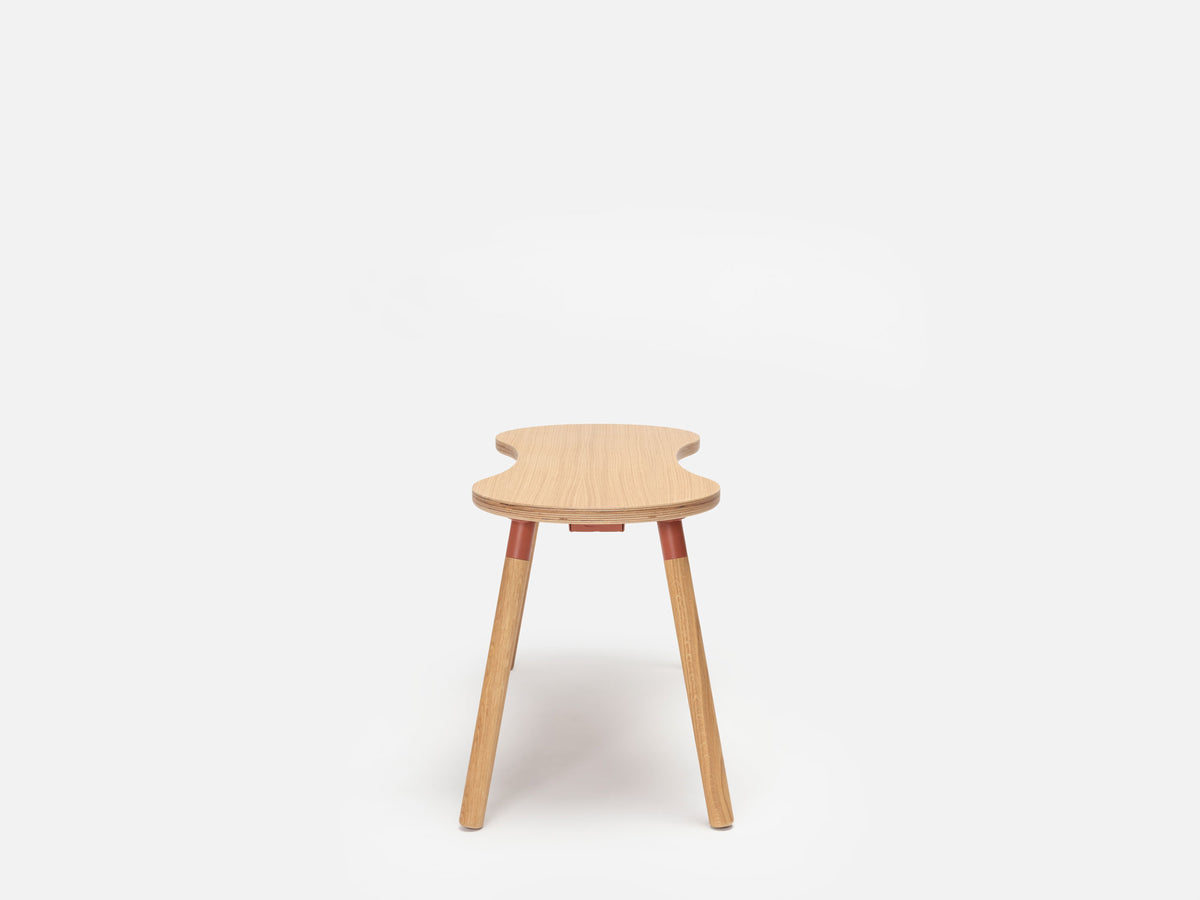 Tam Wood Bench H45 by Ondarreta, view 5