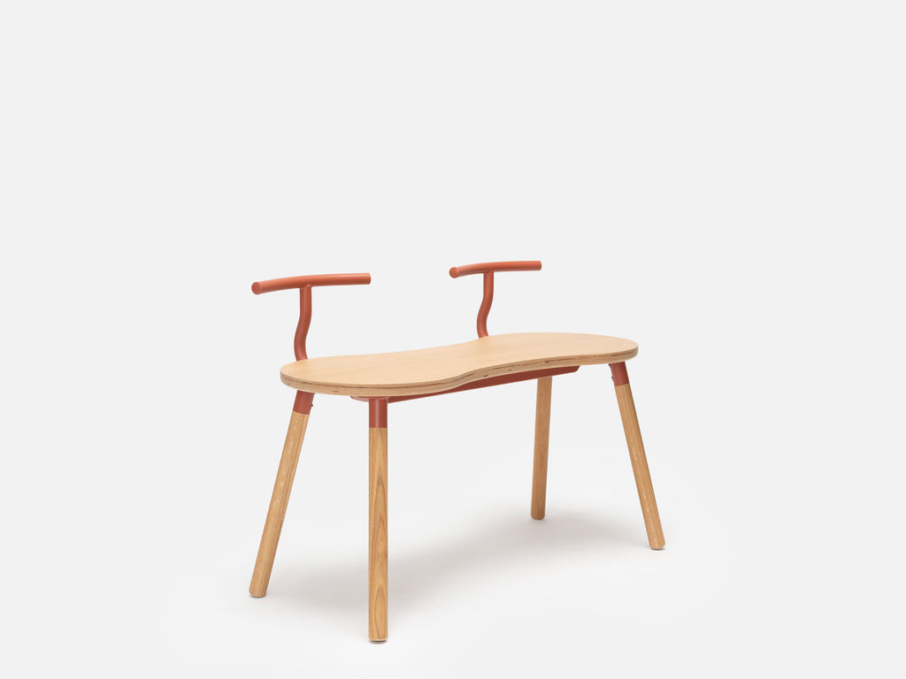 Tam Wood Bench H45 by Ondarreta, view 7