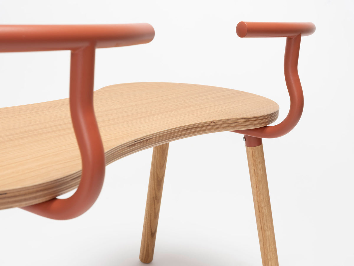 Tam Wood Bench H45 by Ondarreta, view 9