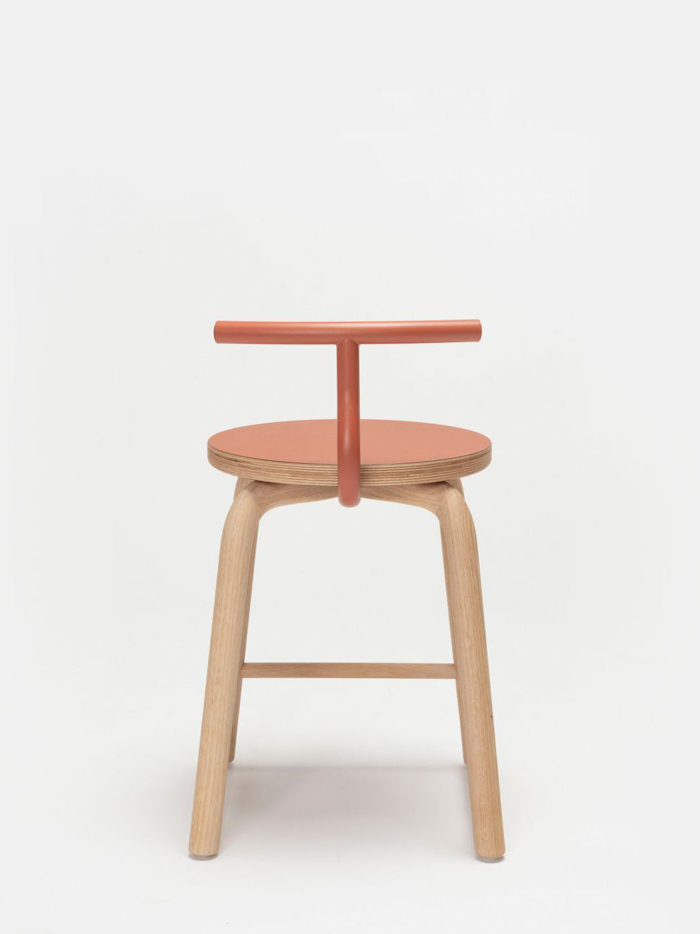 Tam Wood Stool by Ondarreta, view 8