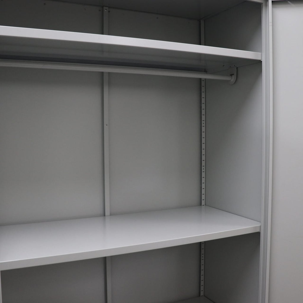 Top Shelf with Rail for GO Steel Cupboard, view 2