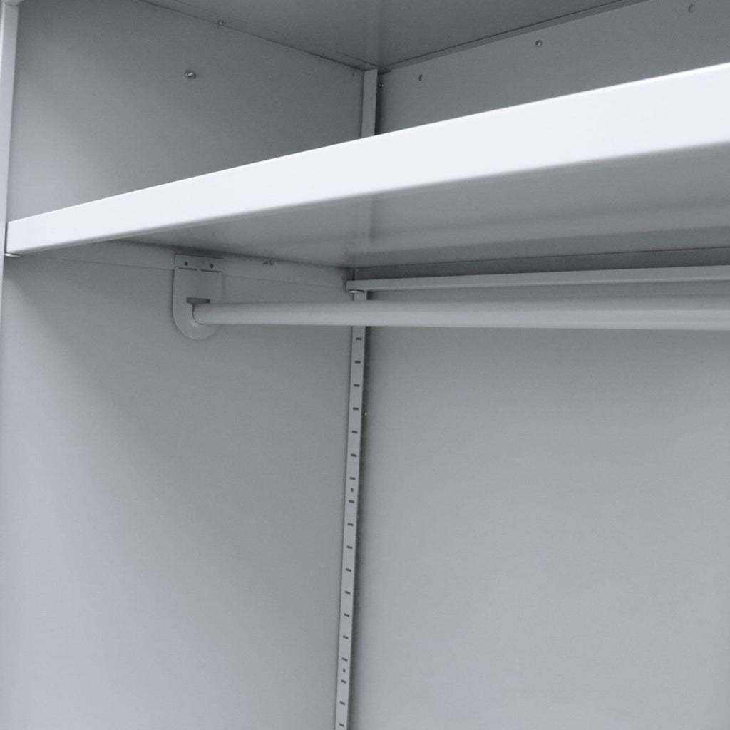 Top Shelf with Rail for GO Steel Cupboard, view 3